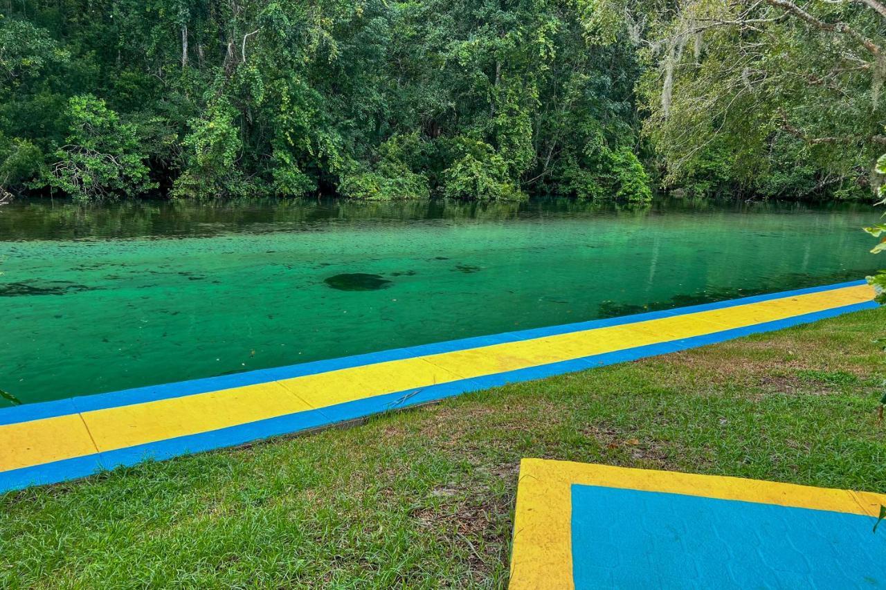 Apartmán Pams Mermaid House With Riverfront Yard And Lanai! Weeki Wachee Exteriér fotografie